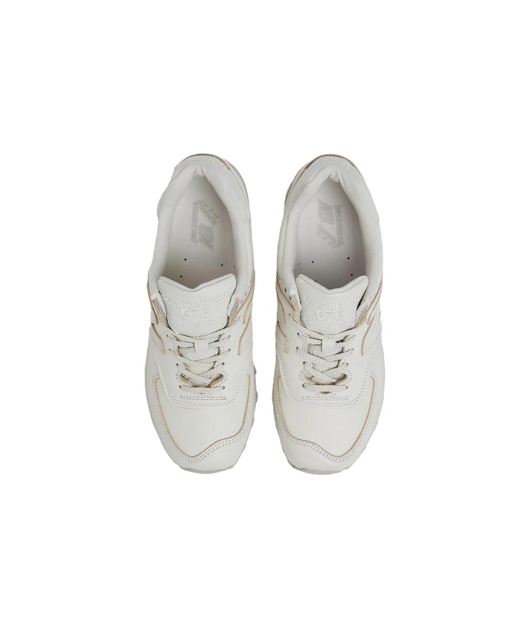 NEW BALANCE Бежевые низкие кроссовки / кеды, фото 3