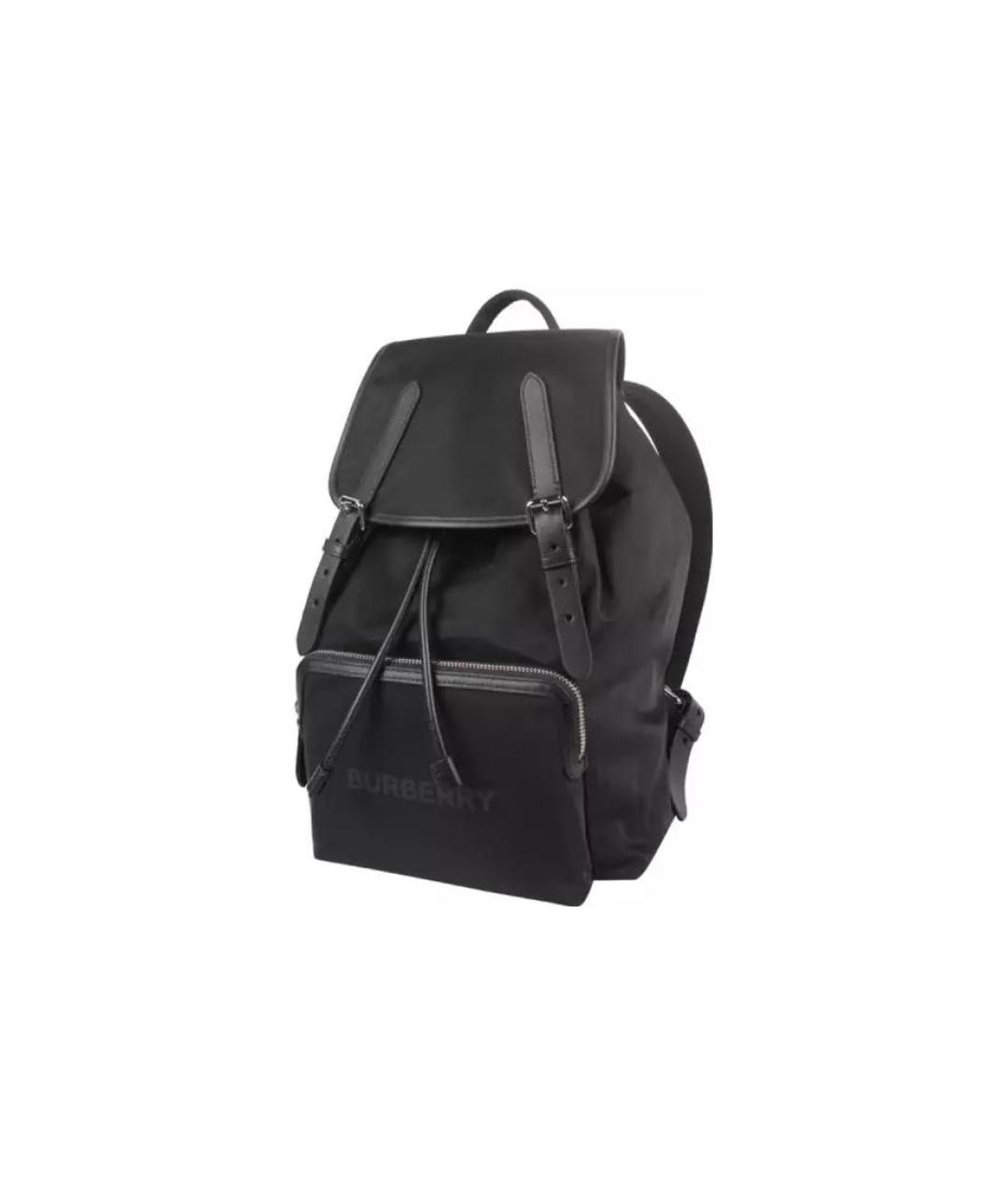 BURBERRY Черный тканевый рюкзак, фото 2