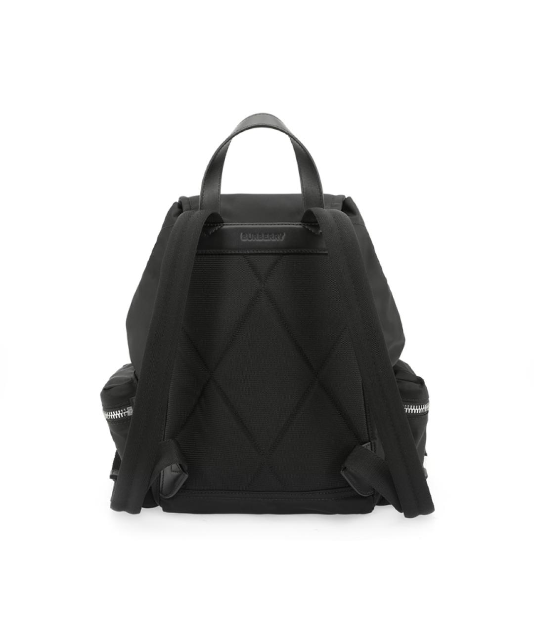 BURBERRY Черный тканевый рюкзак, фото 5