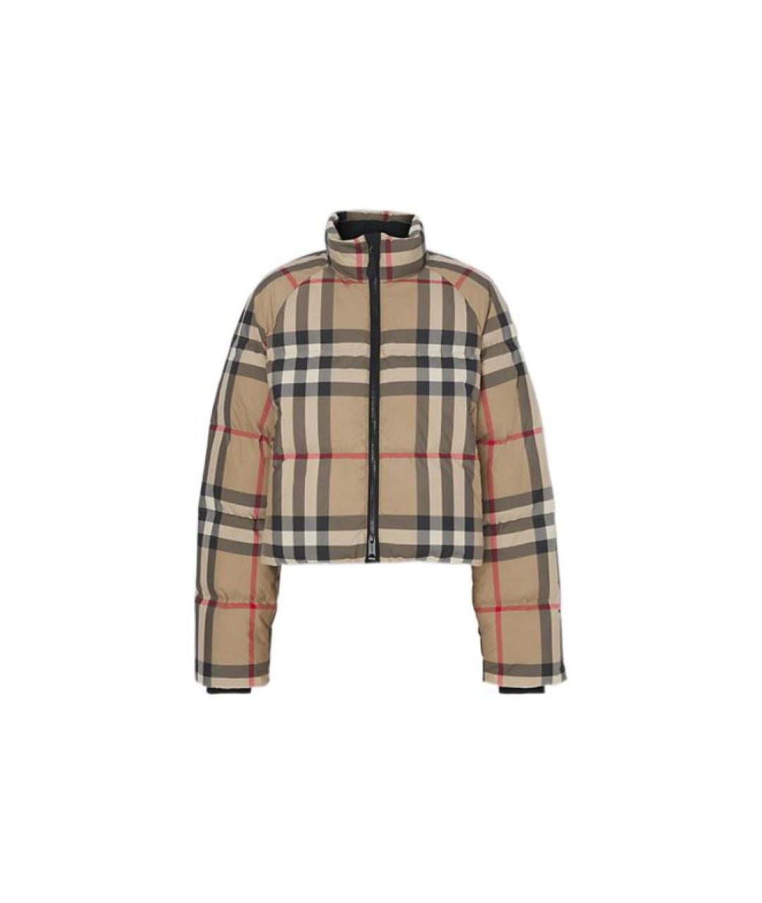 BURBERRY Коричневый пуховик, фото 1