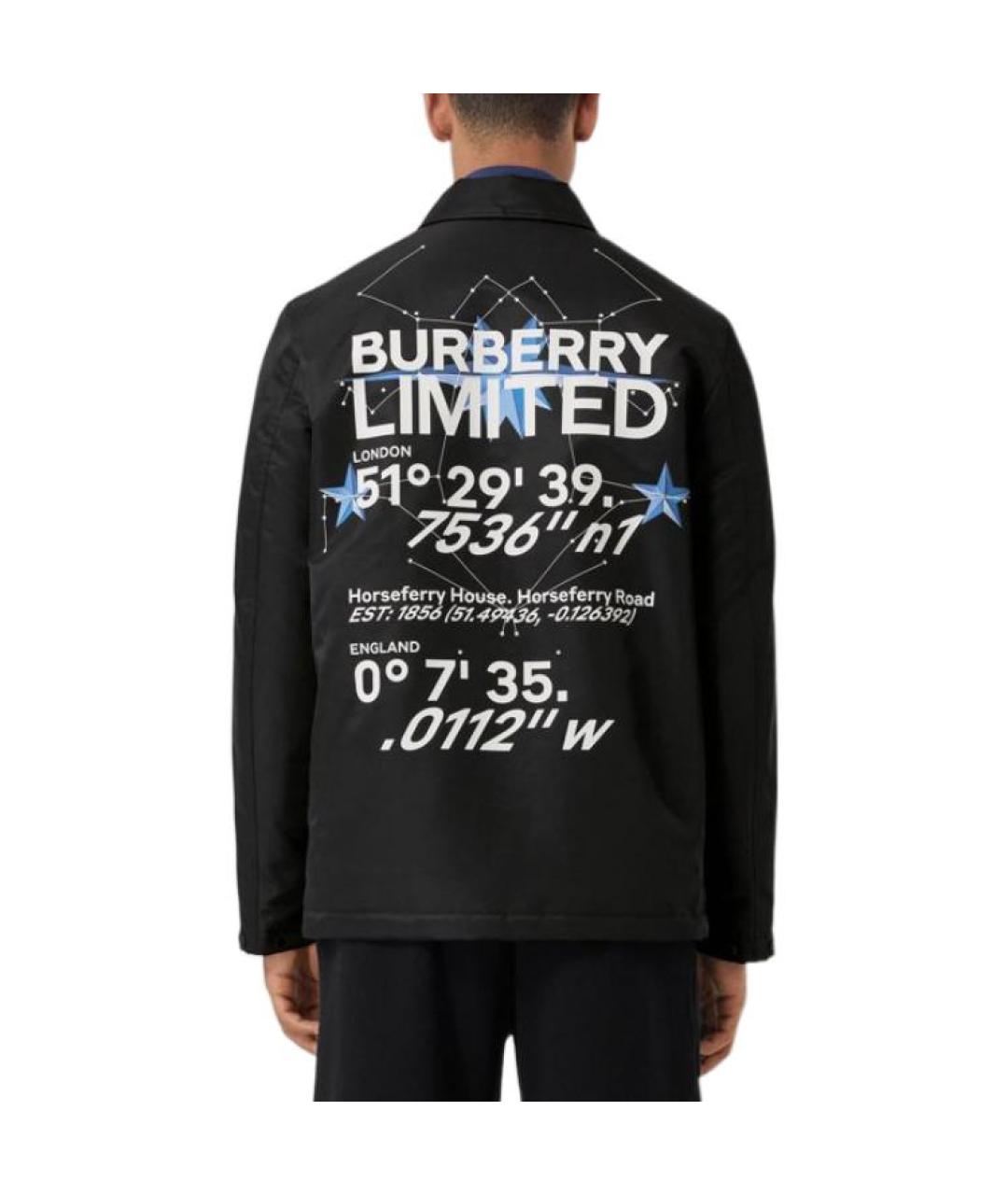 BURBERRY Черная куртка, фото 5