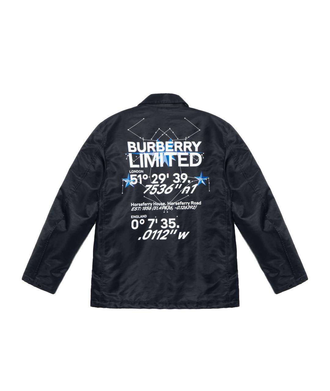 BURBERRY Черная куртка, фото 2
