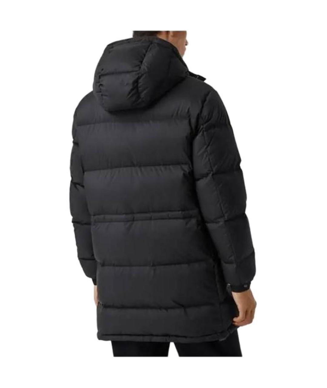 BURBERRY Черный пуховик, фото 4