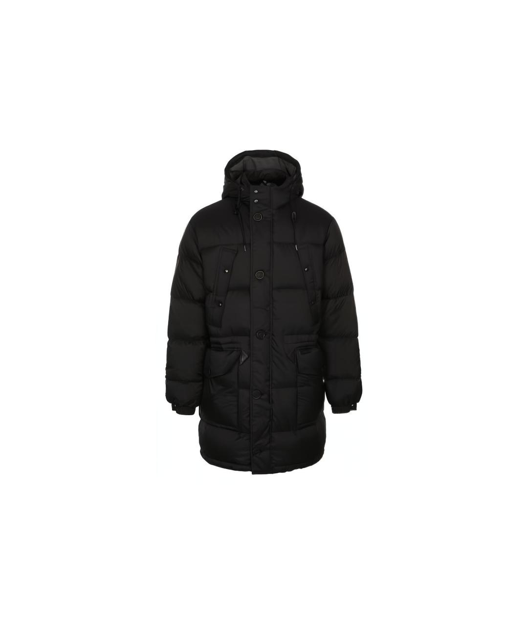 BURBERRY Черный пуховик, фото 1