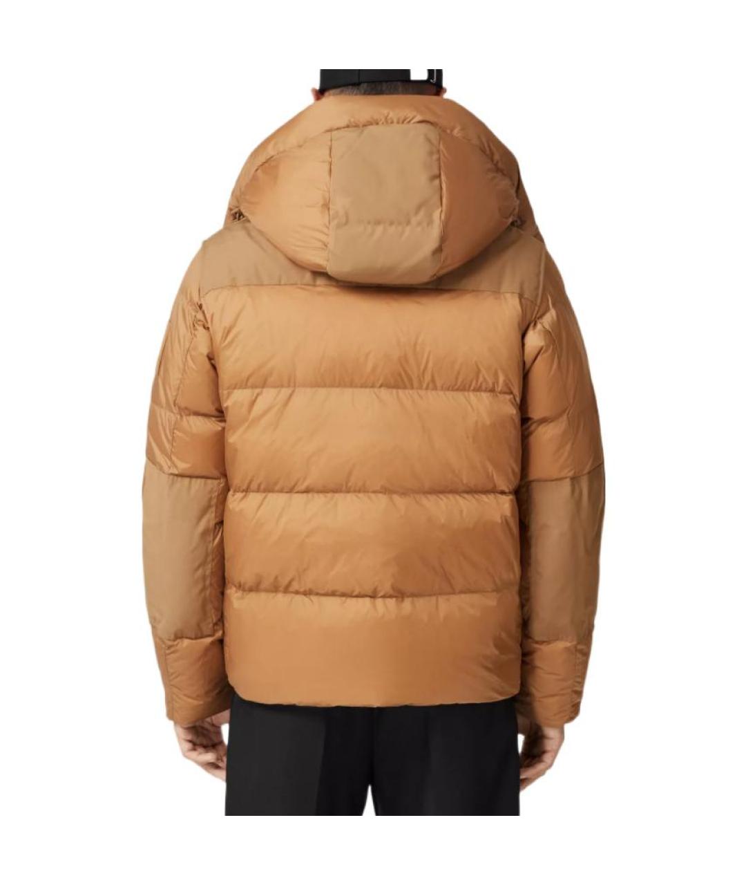 BURBERRY Коричневый пуховик, фото 4