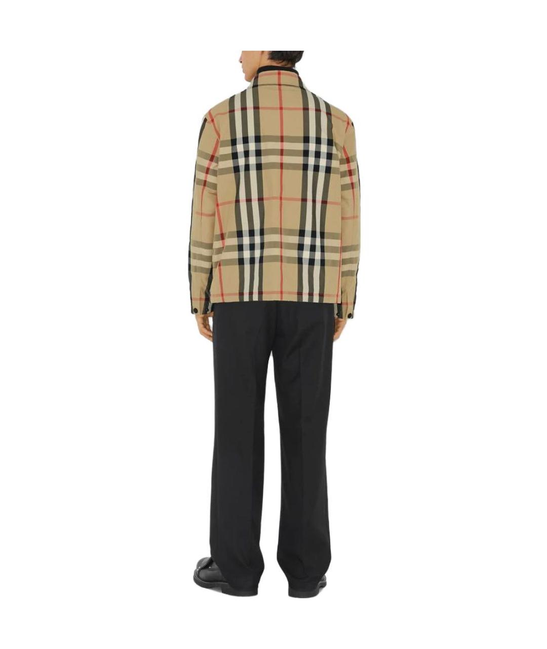 BURBERRY Бежевая куртка, фото 4