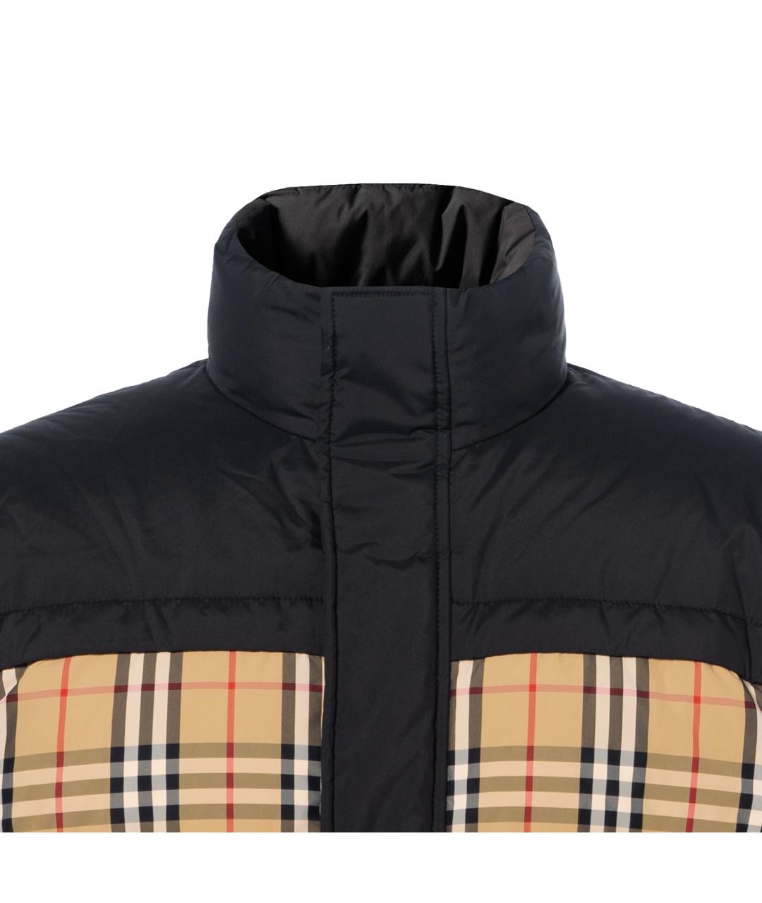BURBERRY Черный пуховик, фото 3