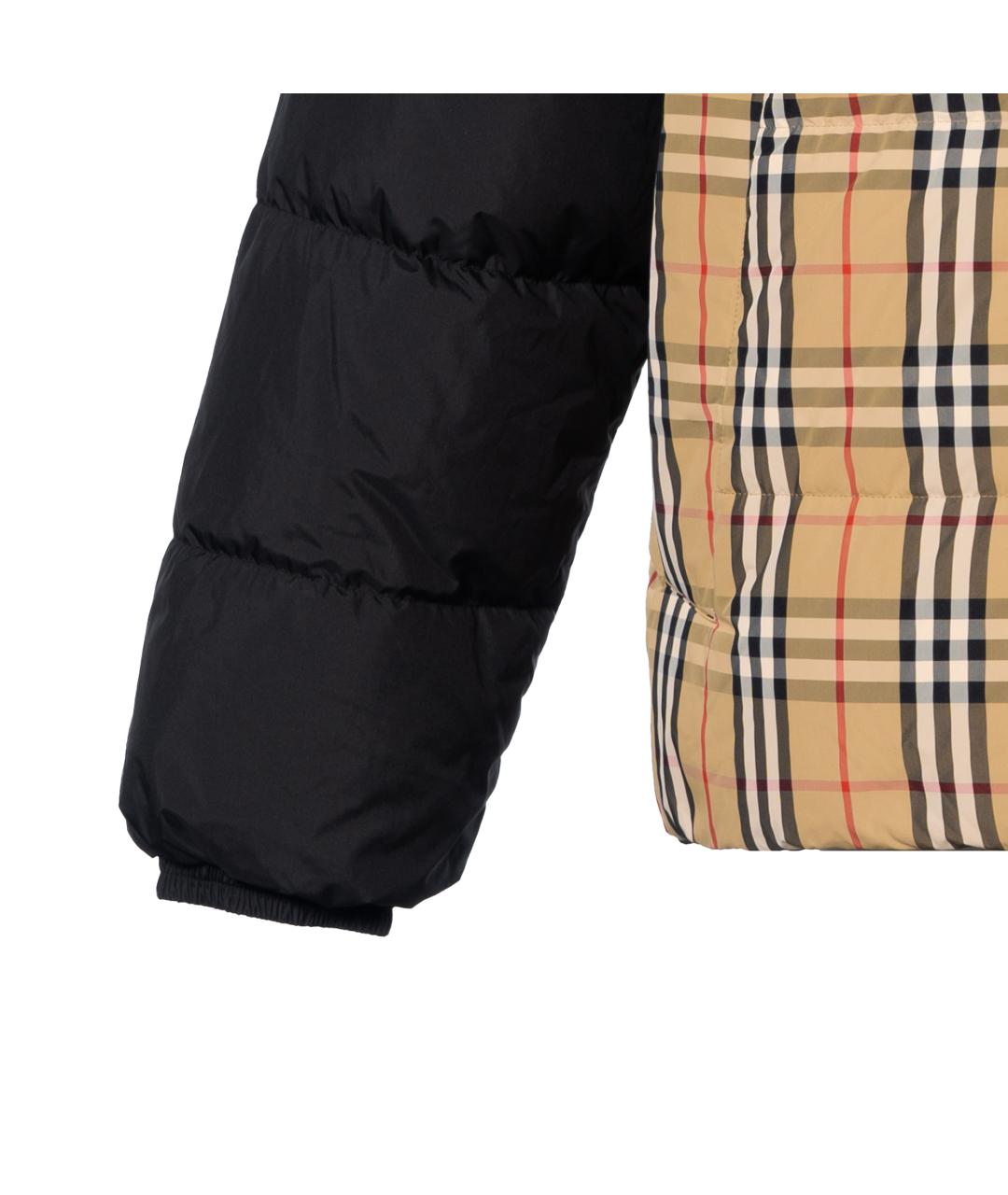 BURBERRY Черный пуховик, фото 4