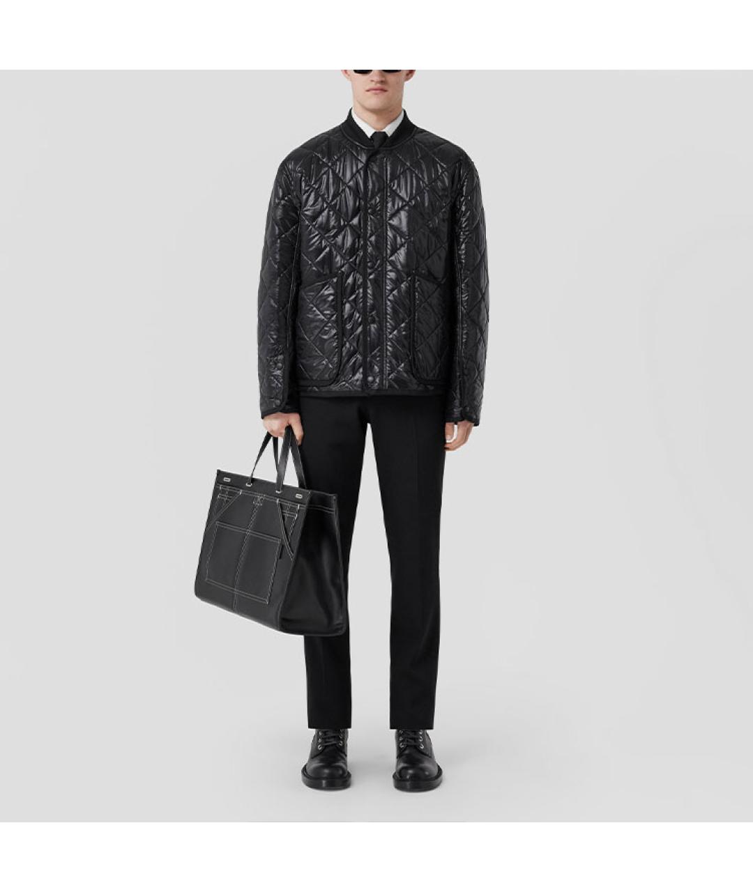 BURBERRY Черная куртка, фото 3