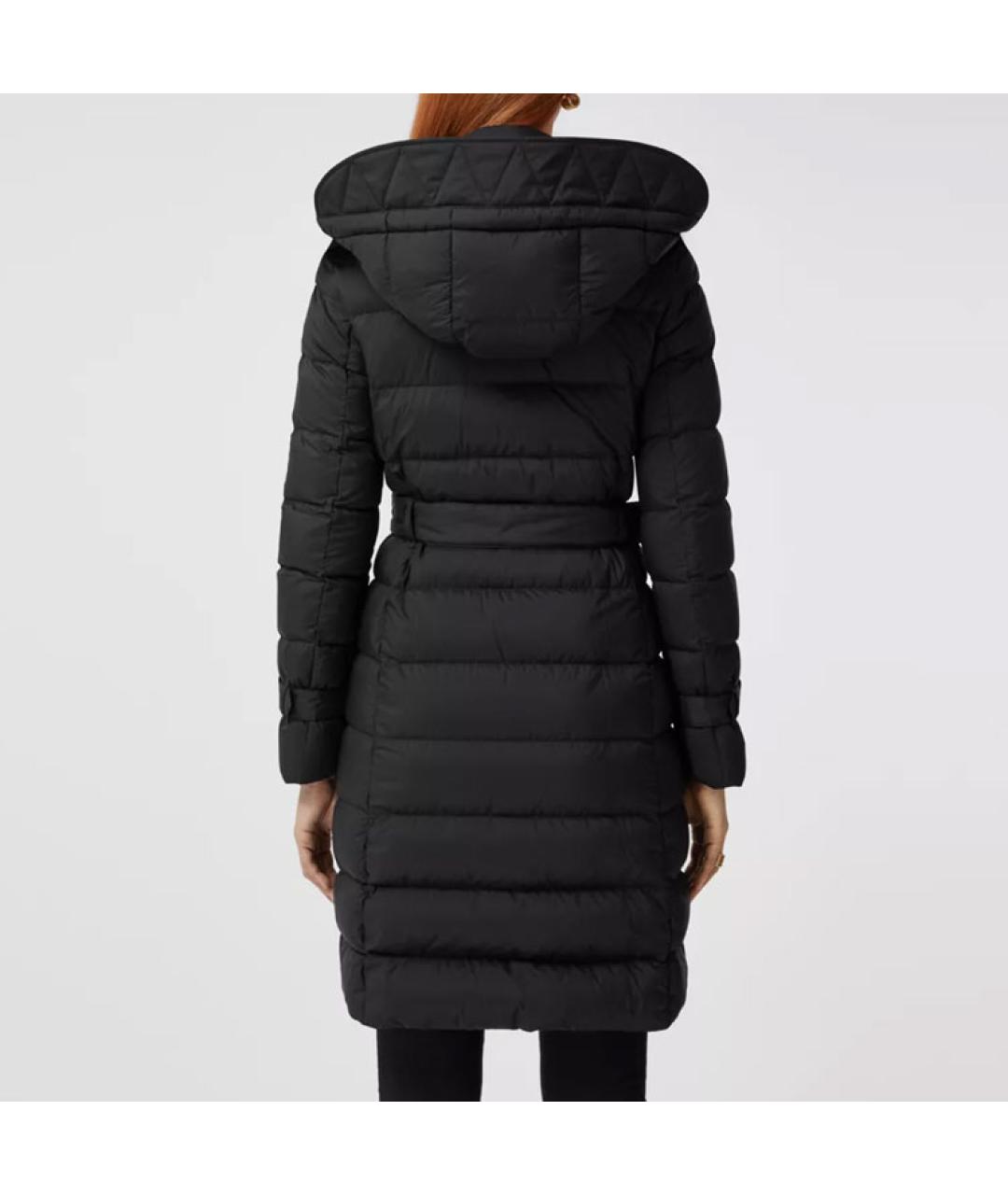 BURBERRY Черный пуховик, фото 3