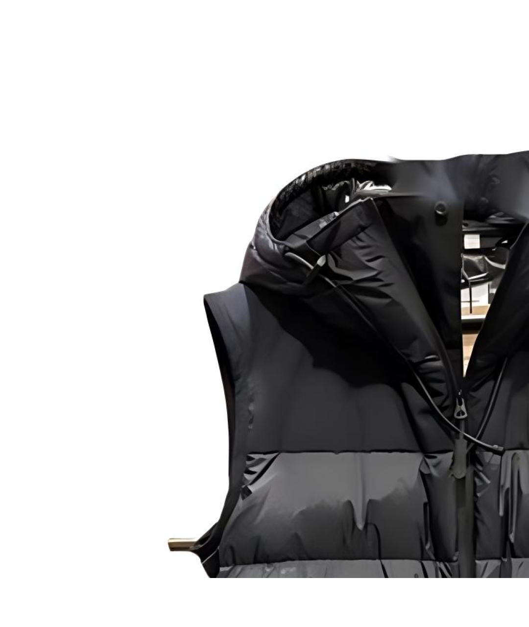 BURBERRY Черный пуховик, фото 2