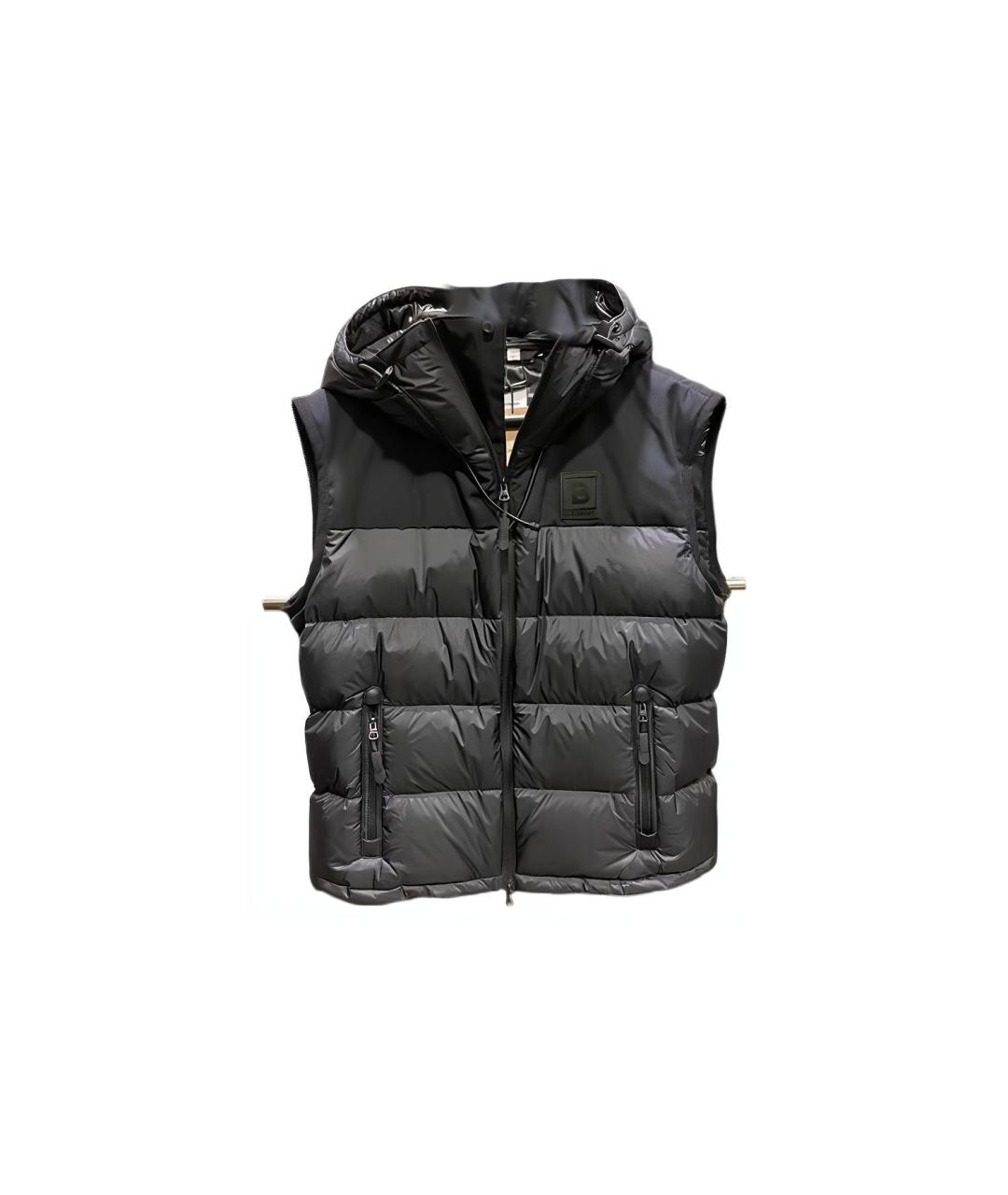 BURBERRY Черный пуховик, фото 1