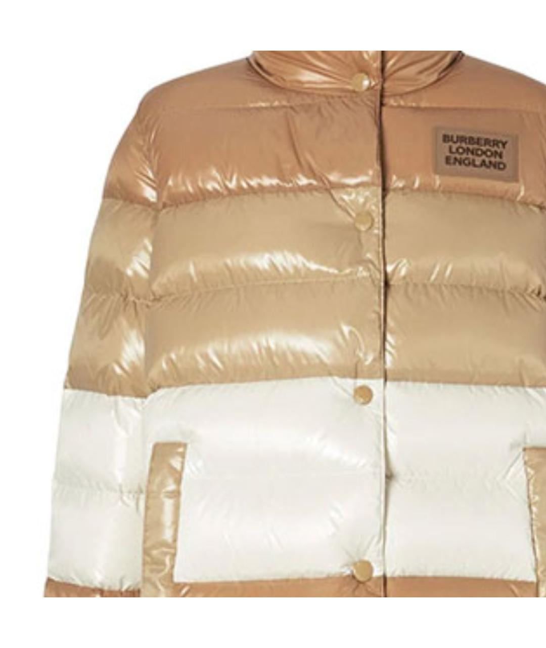 BURBERRY Бежевый пуховик, фото 5