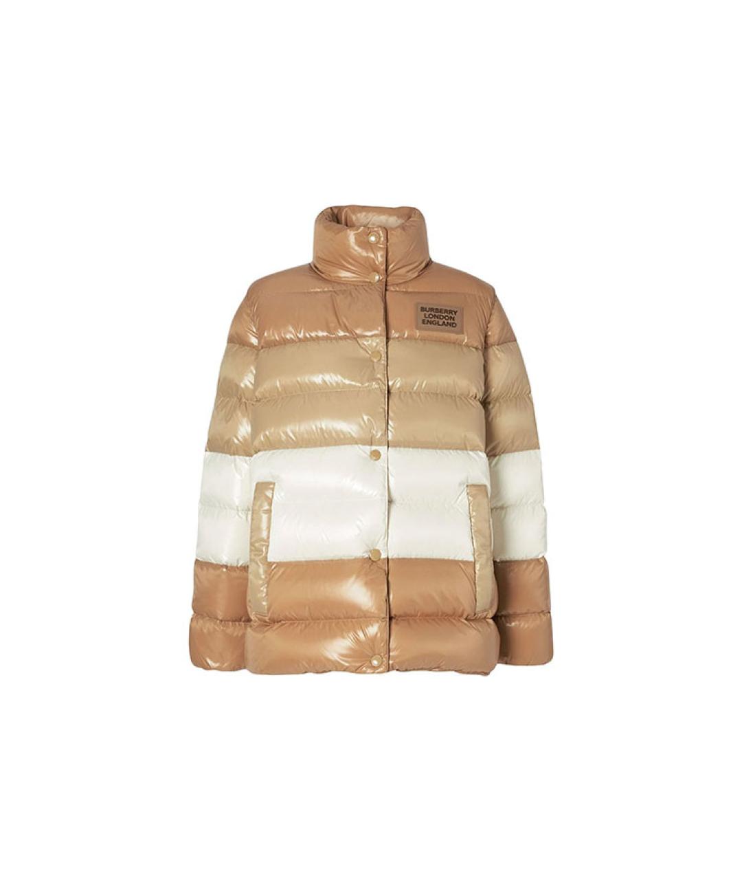 BURBERRY Бежевый пуховик, фото 1