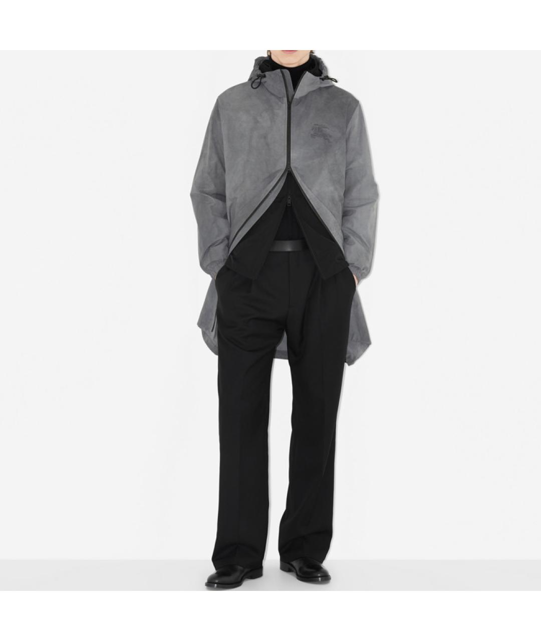 BURBERRY Серая куртка, фото 2