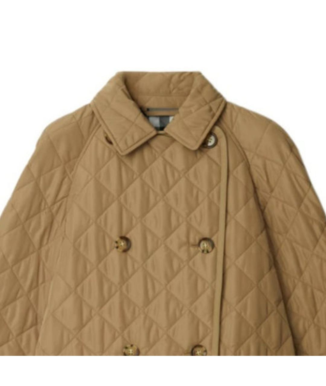 BURBERRY Бежевый пуховик, фото 3