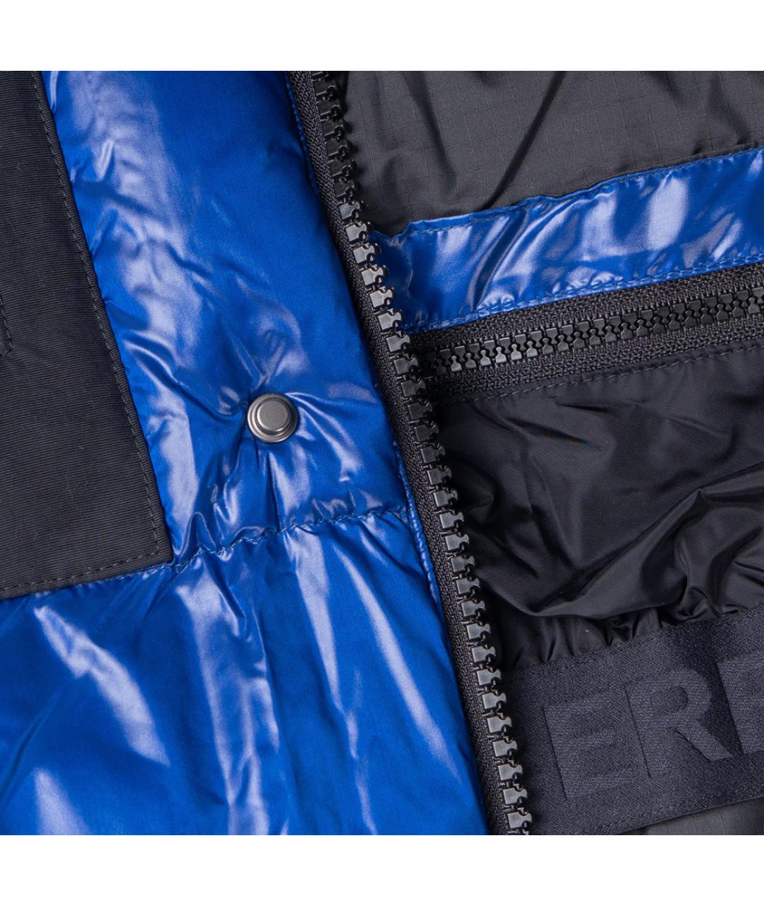 BURBERRY Синий пуховик, фото 4