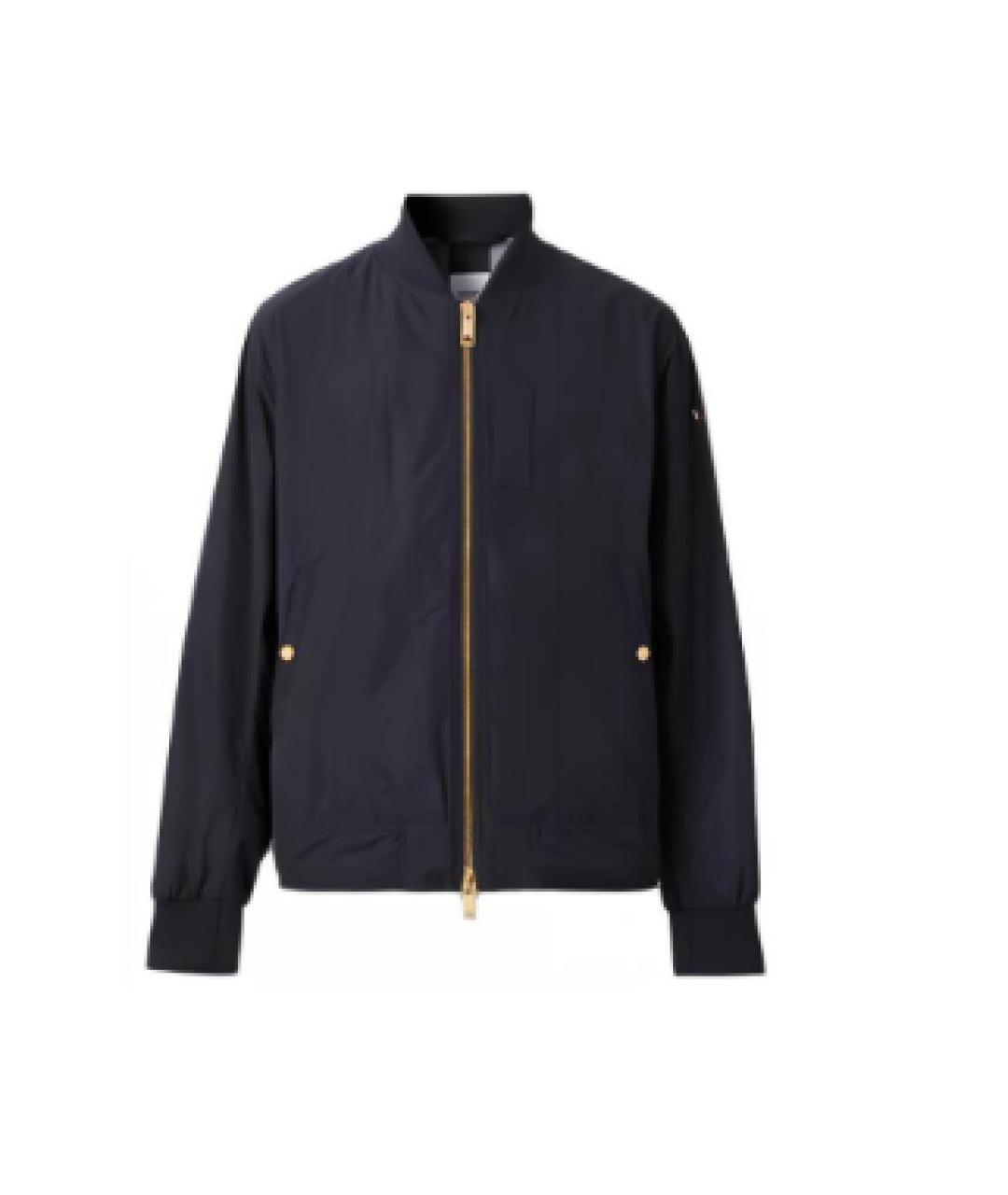 BURBERRY Темно-синяя куртка, фото 2