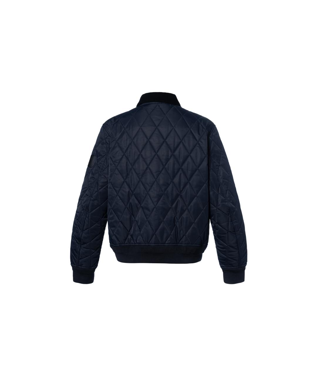 BURBERRY Темно-синяя куртка, фото 2