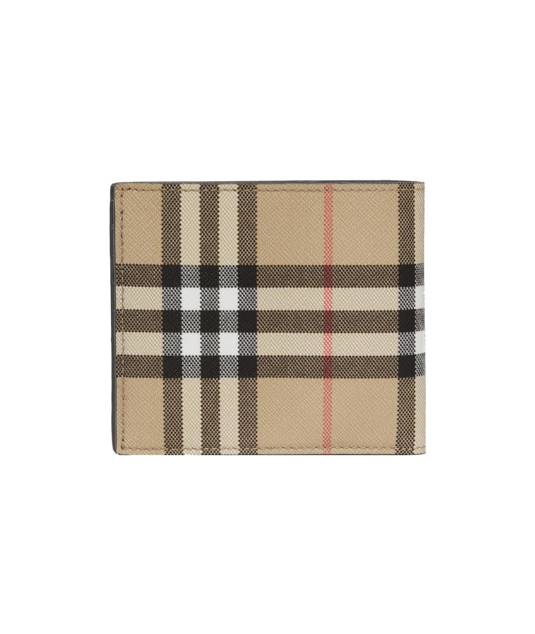 BURBERRY Бежевый кошелек, фото 3