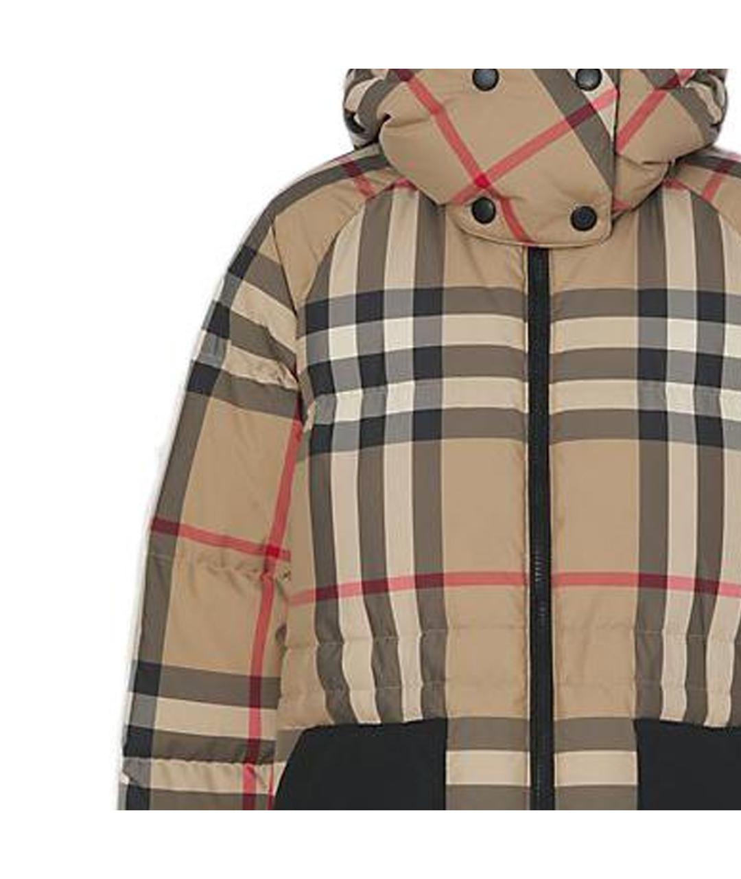BURBERRY Коричневый пуховик, фото 5