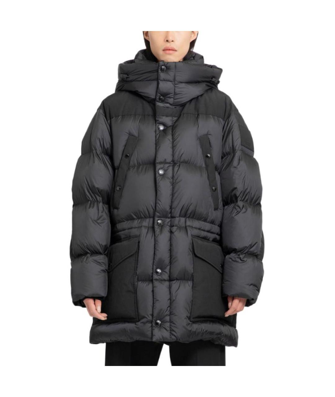 BURBERRY Черный пуховик, фото 3