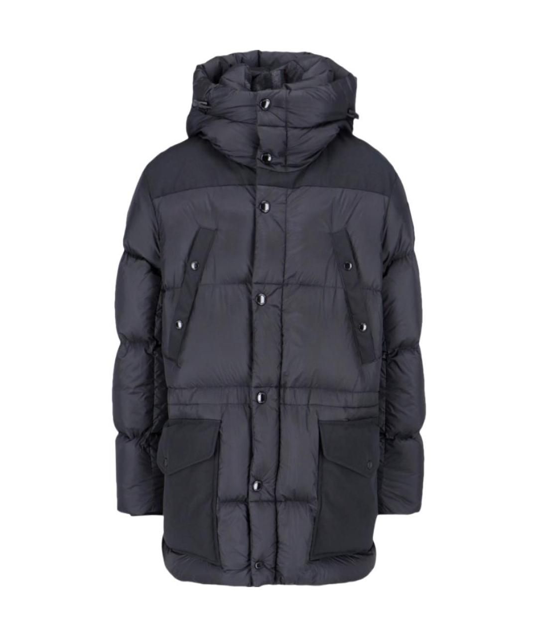 BURBERRY Черный пуховик, фото 1