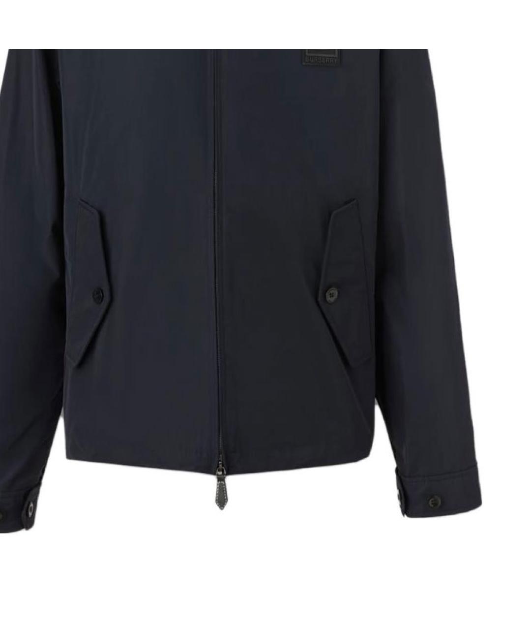 BURBERRY Темно-синяя куртка, фото 4