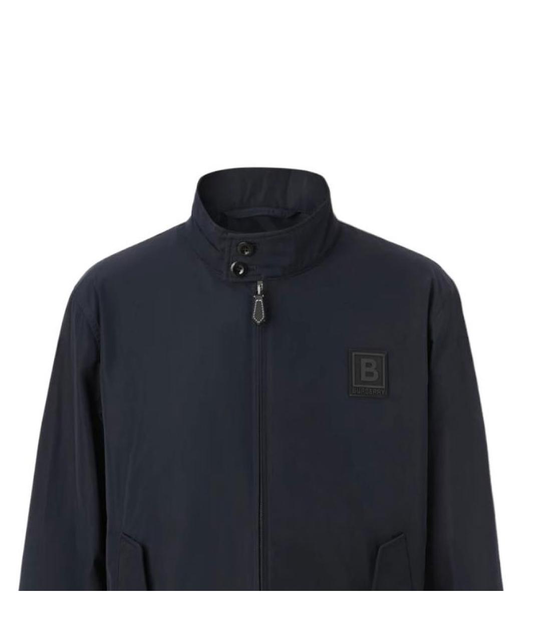 BURBERRY Темно-синяя куртка, фото 2