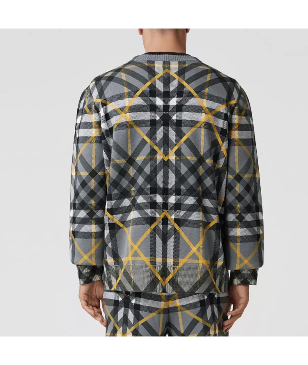 BURBERRY Мульти хлопковый джемпер / свитер, фото 3