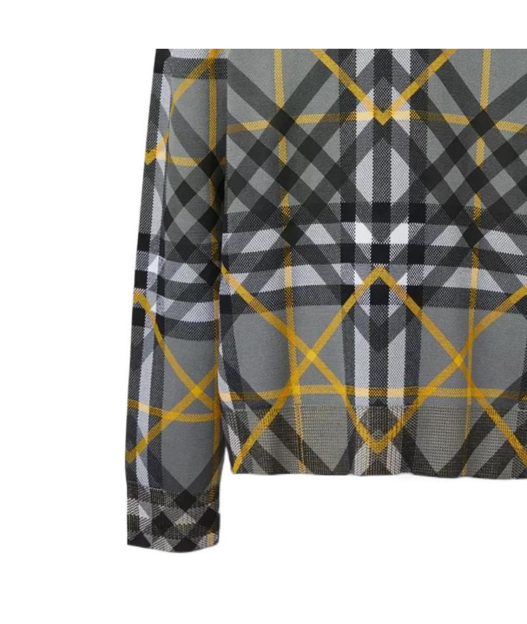 BURBERRY Мульти хлопковый джемпер / свитер, фото 5