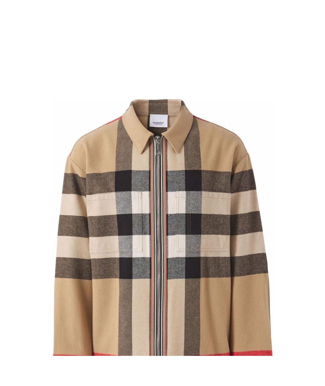 BURBERRY Бежевая куртка, фото 4