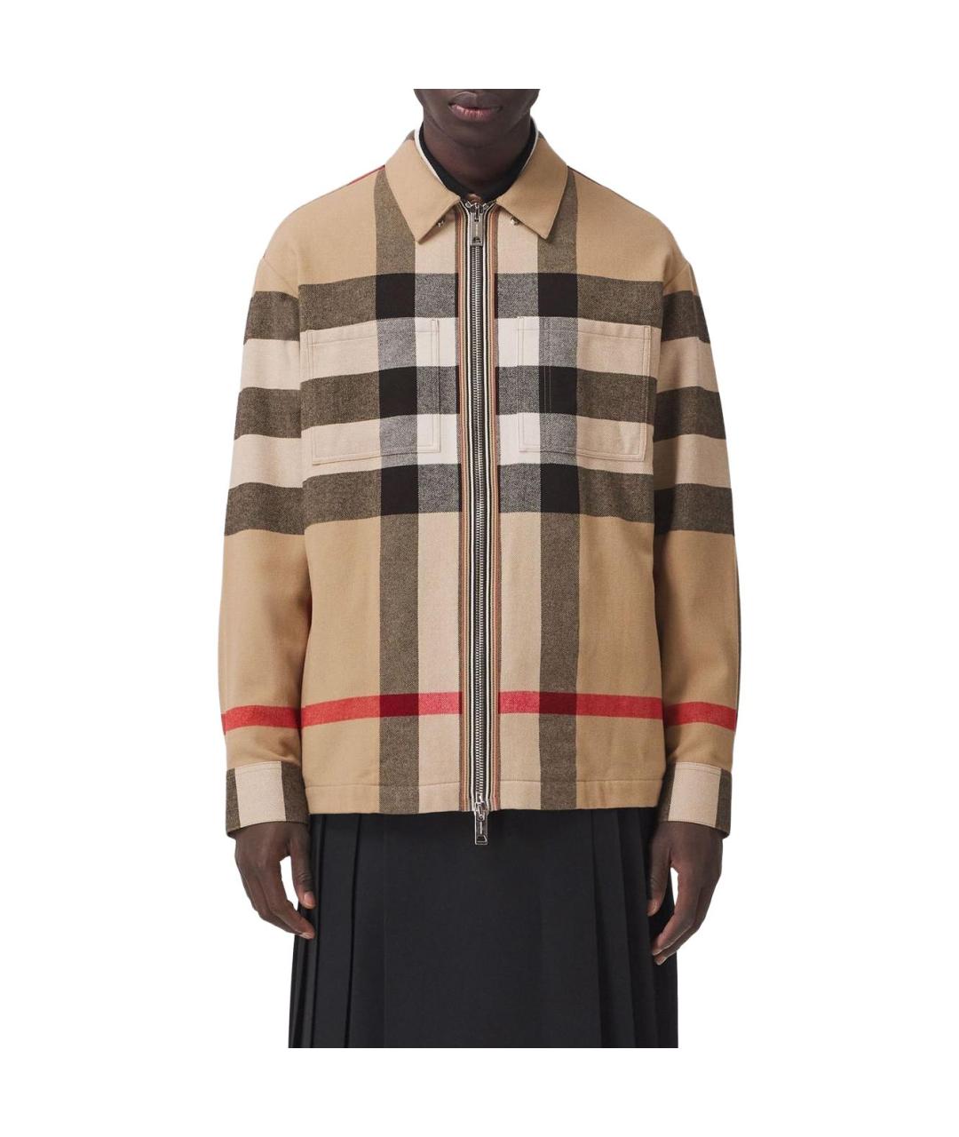 BURBERRY Бежевая куртка, фото 2