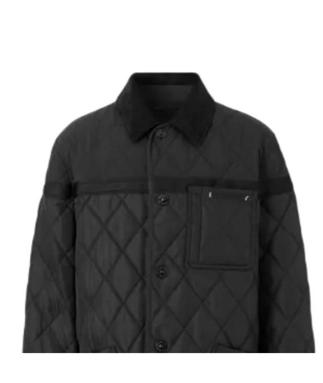 BURBERRY Черная куртка, фото 2