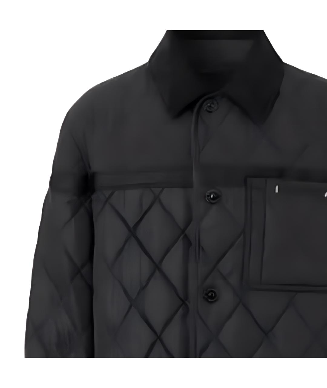 BURBERRY Черная куртка, фото 4