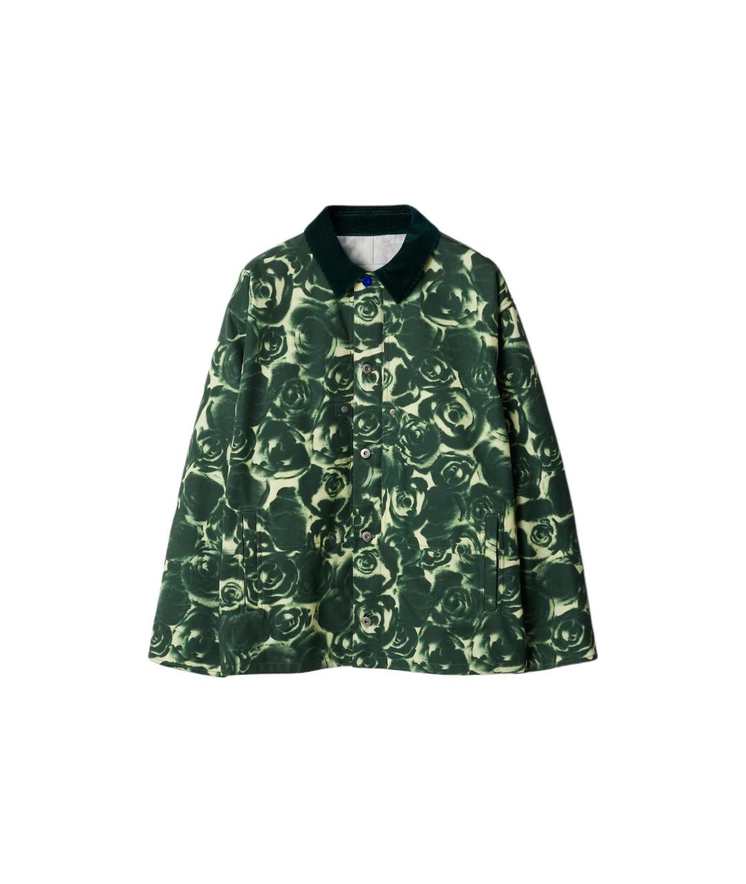 BURBERRY Зеленая куртка, фото 1