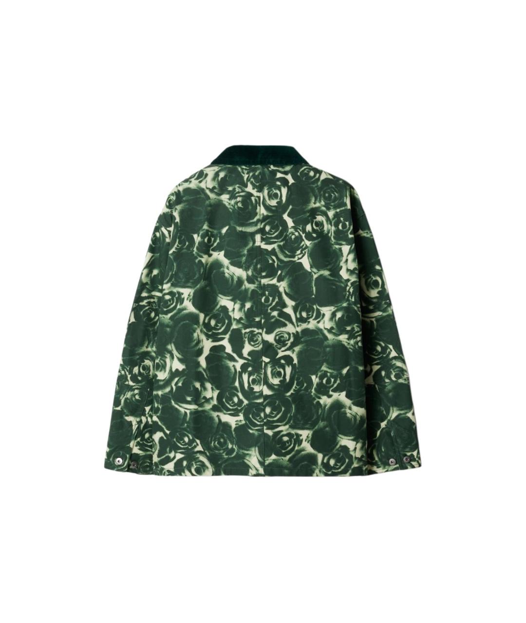BURBERRY Зеленая куртка, фото 2