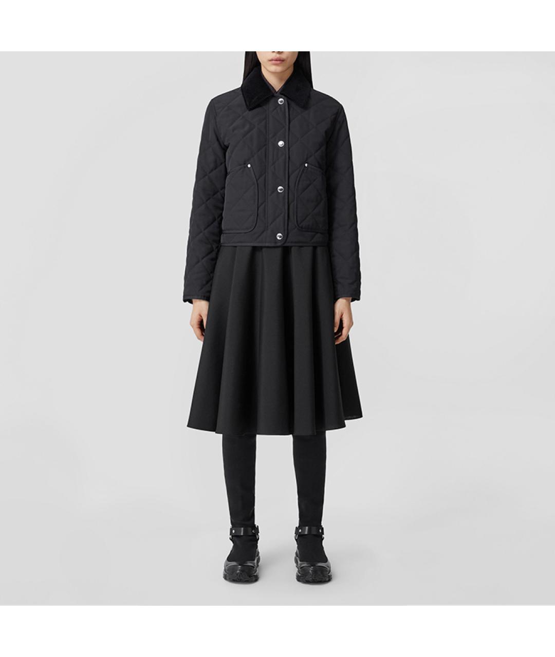 BURBERRY Черная куртка, фото 2