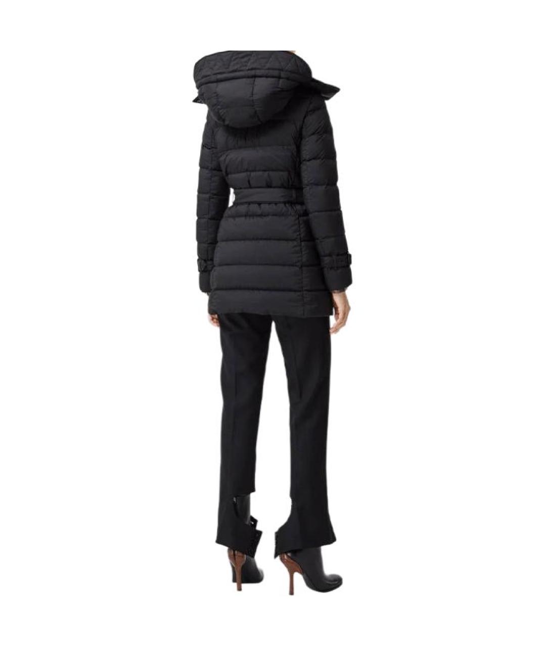 BURBERRY Черный пуховик, фото 3