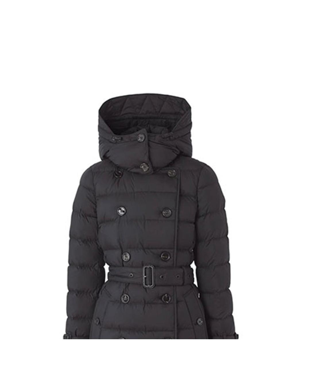 BURBERRY Черный пуховик, фото 5