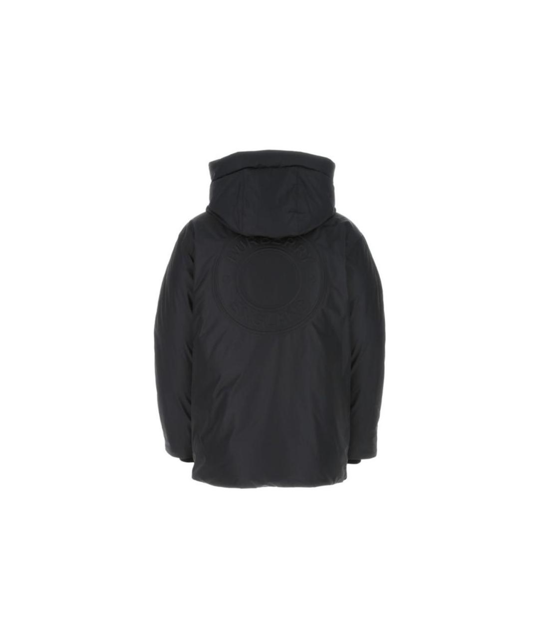 BURBERRY Черный пуховик, фото 2