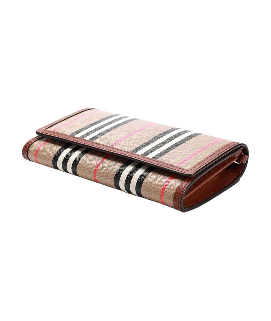 BURBERRY Коричневый кошелек, фото 3