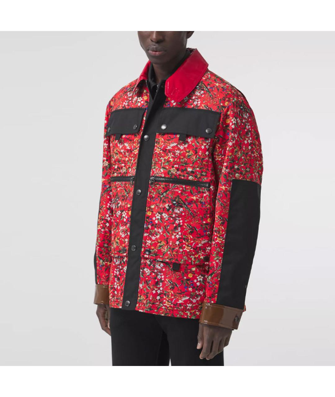BURBERRY Красная куртка, фото 4