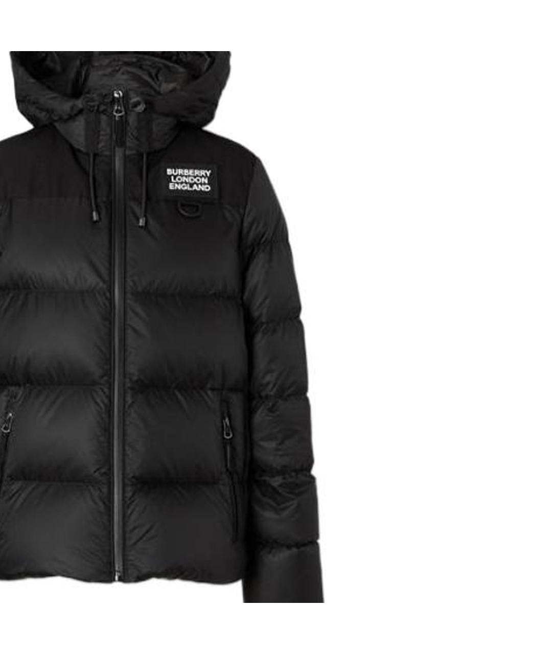 BURBERRY Черный пуховик, фото 5