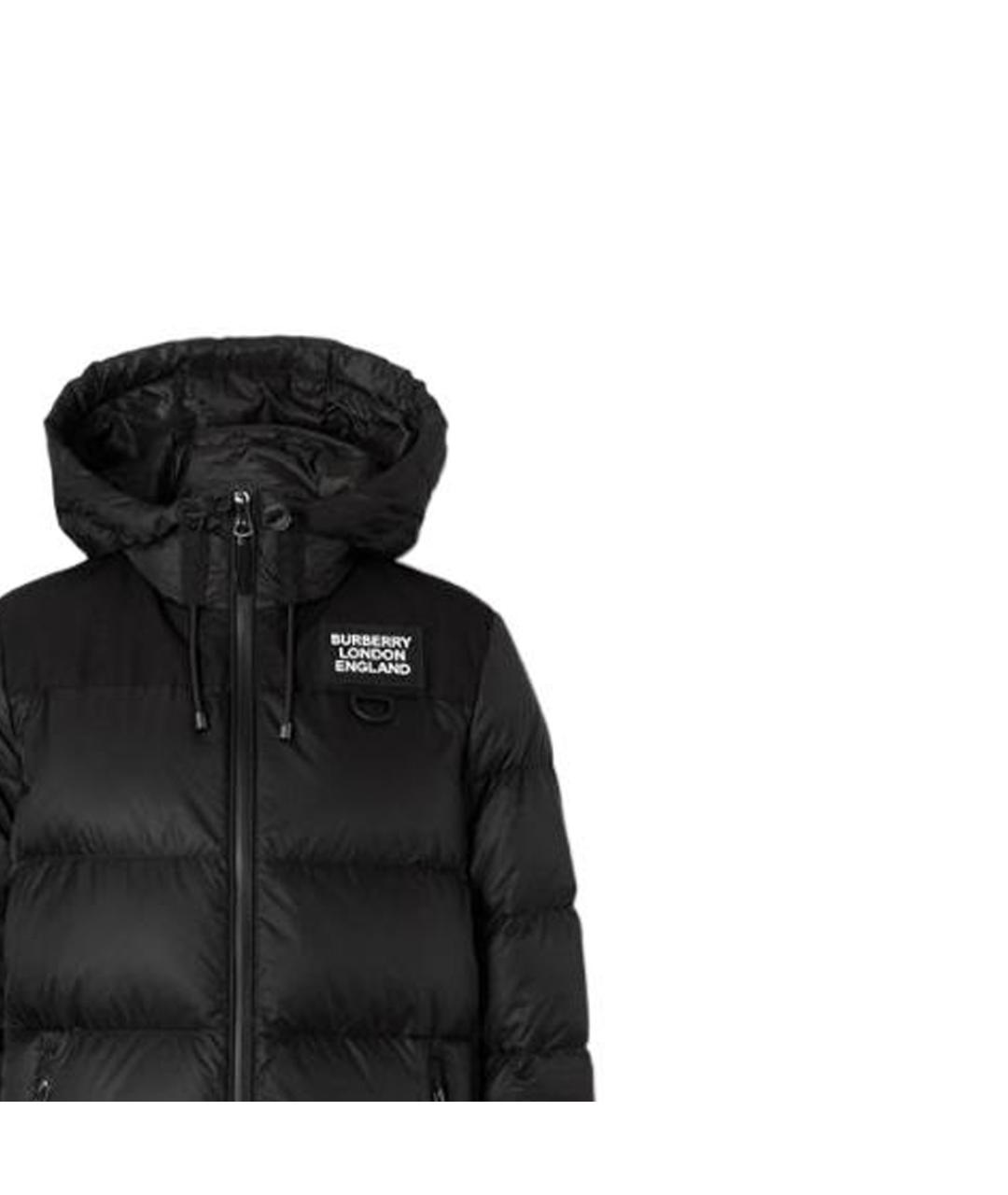 BURBERRY Черный пуховик, фото 6