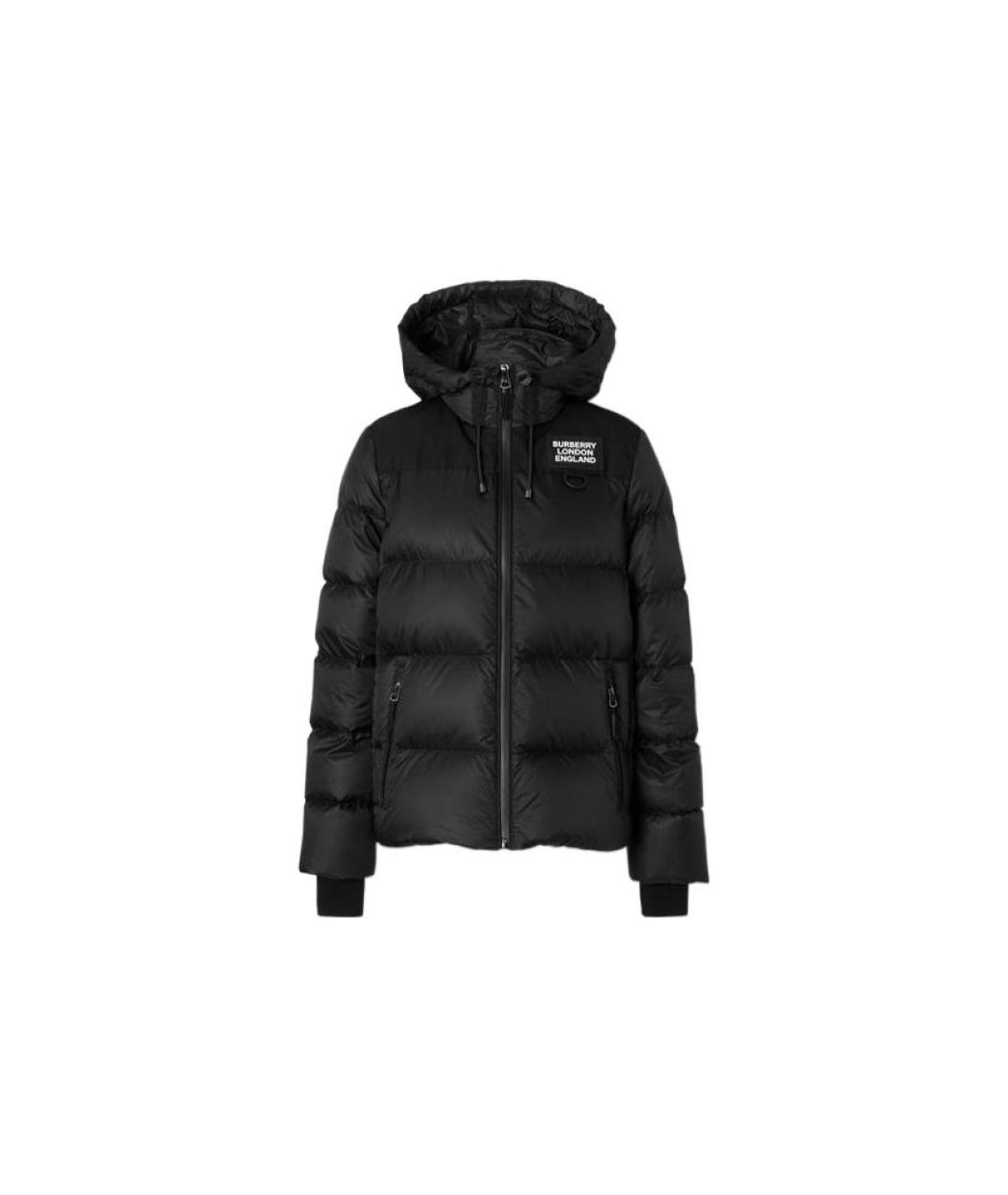 BURBERRY Черный пуховик, фото 1