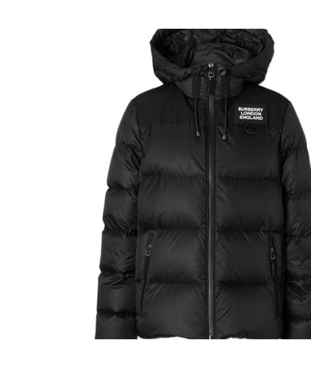BURBERRY Черный пуховик, фото 3