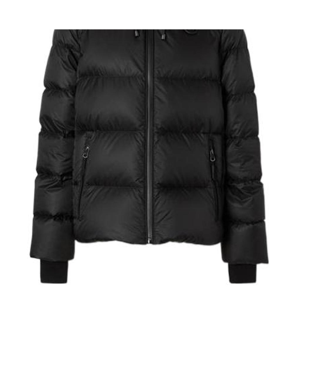 BURBERRY Черный пуховик, фото 4