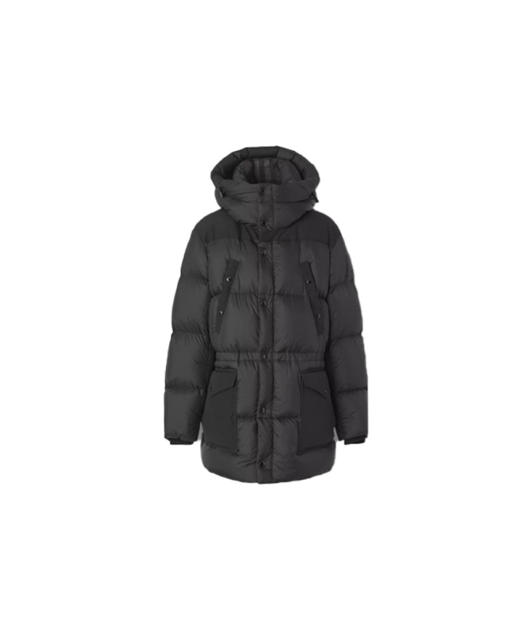 BURBERRY Черный пуховик, фото 1