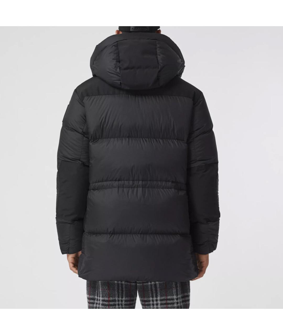 BURBERRY Черный пуховик, фото 3